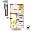 ローズコート野添 B棟の間取り画像