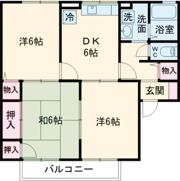 ポサーダ中尾 B棟の間取り画像