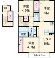 パエーゼ/ヴィラージュ ヴィラージュの間取り画像