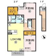 D-room・SWの間取り画像
