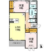 プリマヴェーラ B棟の間取り画像