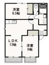 コーポ柴Bの間取り画像