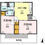 プレジールフダバの間取り画像