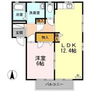 エスポワール Bの間取り画像
