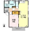 エスポワール Bの間取り画像