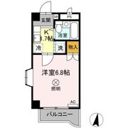 カナンハイツ大元の間取り画像