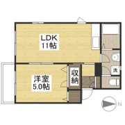 ラ・パルテール竜操の間取り画像