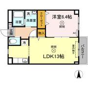 エスポワール大安寺の間取り画像