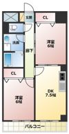 ハイデンスホンダの間取り画像