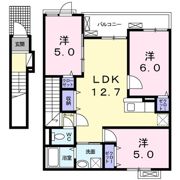 サン アルモニー 寺川の間取り画像