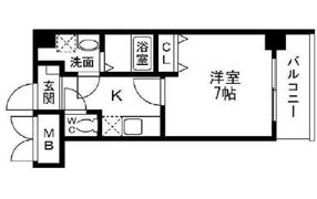 オーク南茨木の間取り画像