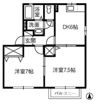 メゾンレオ Bの間取り画像