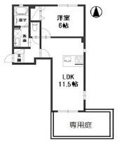 サンライズ渡辺Aの間取り画像