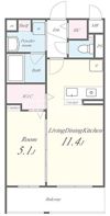アクアプリータの間取り画像
