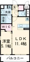 アクアプリータの間取り画像