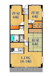 パラシオの間取り画像