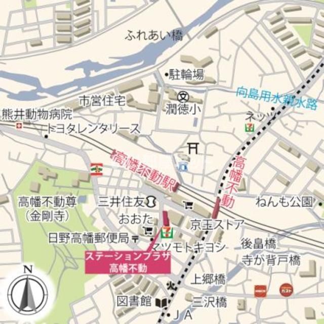 近くに施設あり