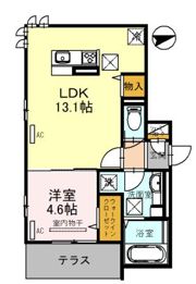 ラ メゾン ピック 中百舌鳥の間取り画像