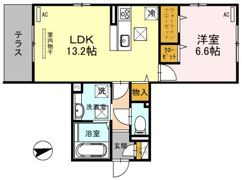 ラ メゾン ピック 中百舌鳥の間取り画像