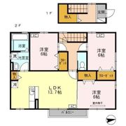 アバンウェル三日市の間取り画像