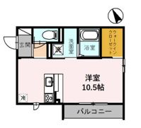 GrandThor向本折（グランソア） B棟の間取り画像