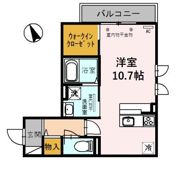 GrandThor向本折（グランソア） B棟の間取り画像
