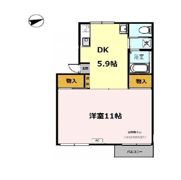 プレジール志楽の間取り画像