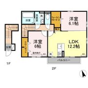 フロレゾンみかわの間取り画像