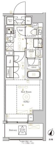DIPS金町レジデンスの間取り画像