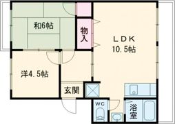 パークサイドハイツの間取り画像