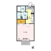 ルミエール Bの間取り画像