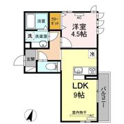 メルベーユの間取り画像