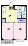 メゾンド水野の間取り画像