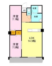 アグレアーブルの間取り画像