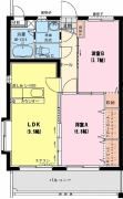 ヴィラ プレポールの間取り画像