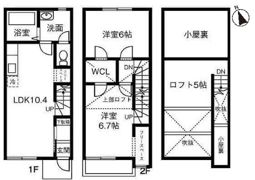 メゾネット野村の間取り画像