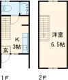 ikka宅間田 Bの間取り画像