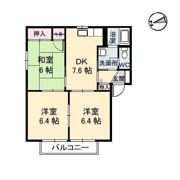 フォーレス東昭和 B棟の間取り画像