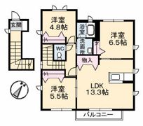 シャーメゾン ベルヴェの間取り画像