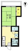 シャトー米山の間取り画像