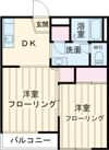 アピア松原の間取り画像