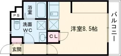 プライム英賀保の間取り画像