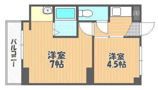 ヴィラナリー備前 1号棟の間取り画像