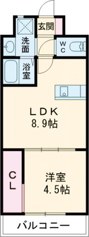 Apartment3771の間取り画像
