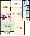 エステートピア二階堂の間取り画像