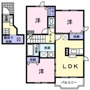 メルヴェイユの間取り画像