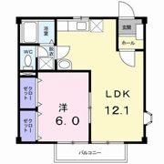 サンクチュアリ中村Aの間取り画像