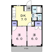 STハイツの間取り画像