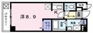 メイト鷹匠の間取り画像