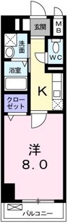 シェルティー南観音の間取り画像